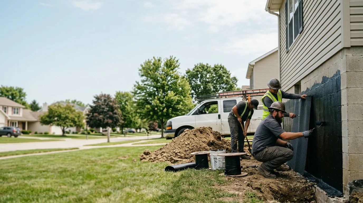 Basement Waterproofing in Wilkesville, OH near me